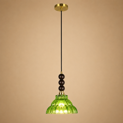 Rainleaf Bell Pendant Light For Home  & Item  for Home Decoration - Green