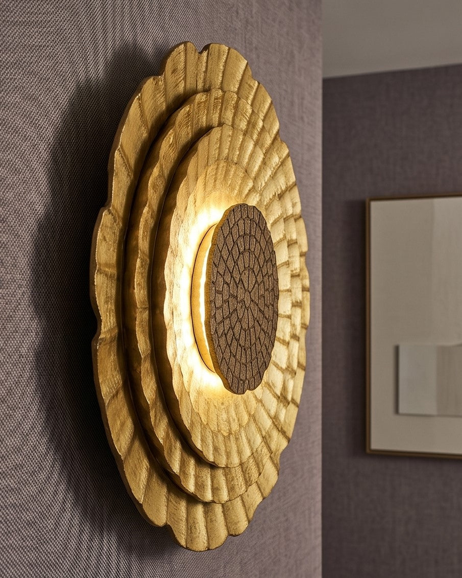 Sunflare Halo Wall Light