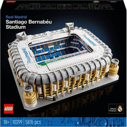LEGO Real Madrid – Santiago Bernabéu Stadium 10299 Building Kit (5,876 Pieces)