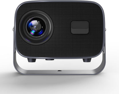 Fawoonu M10 Smart LCD LED Projector Android 11.0 Home Theater 2.4G/5G Dual-band WiFi Screen Mirroring BT5.2 HD USB Input 3.5mm o Out with Remote Control