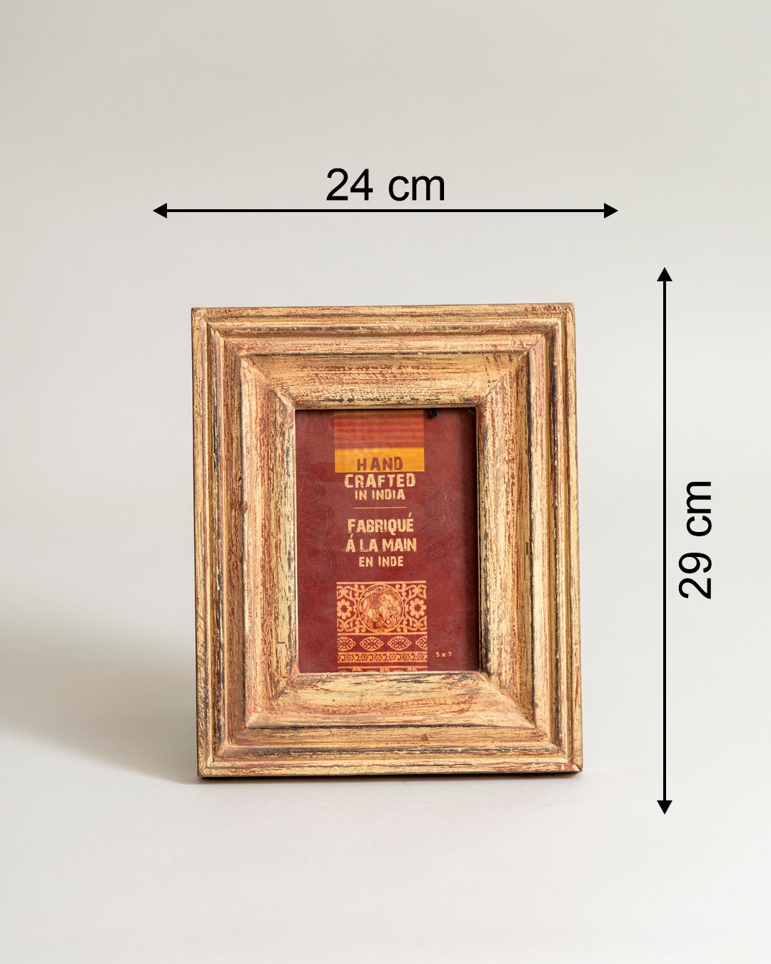 Rustic Ridge Wooden Photo Frame