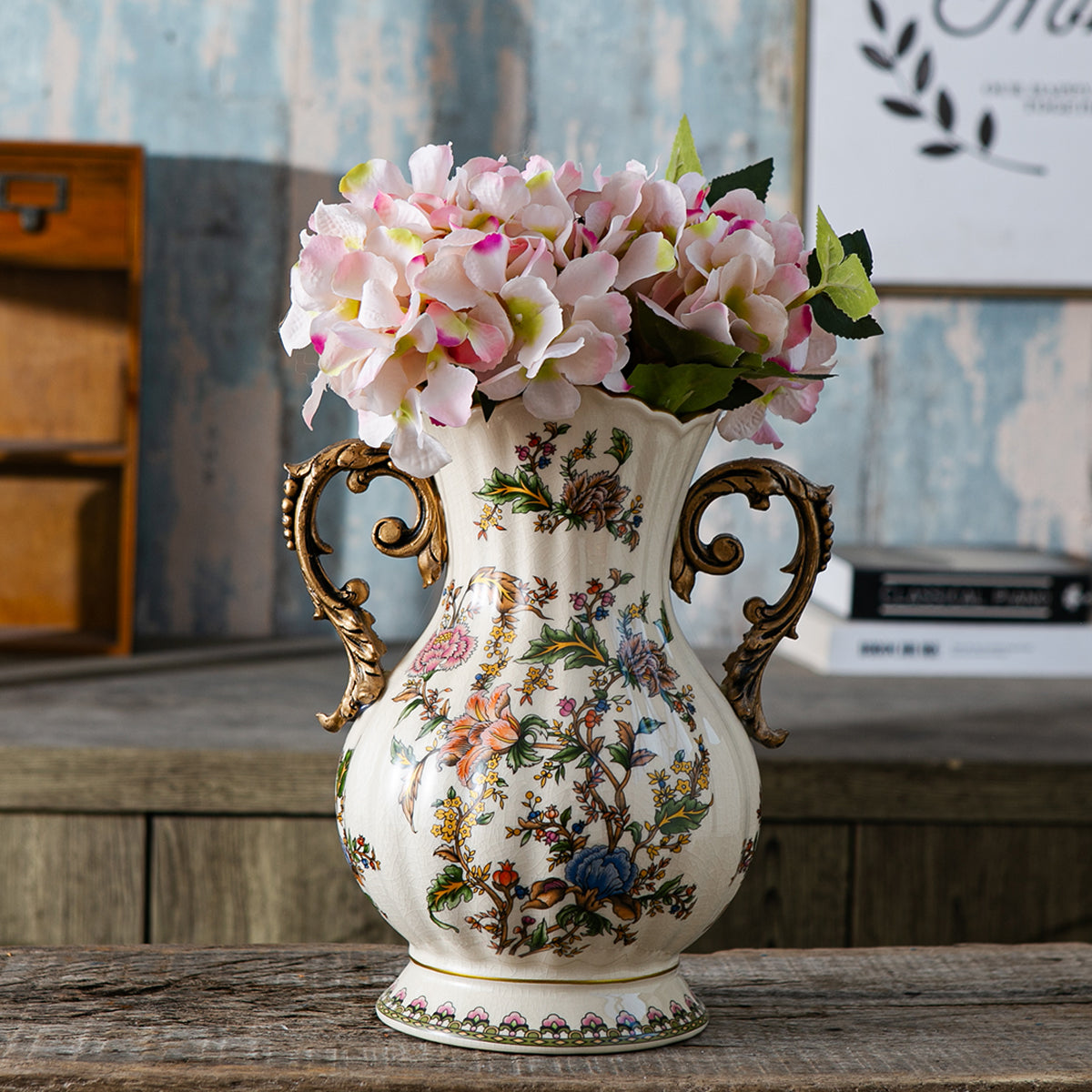 Versailles Blossom Grande Decorative Vase & Showpiece & Item for Home Decoration