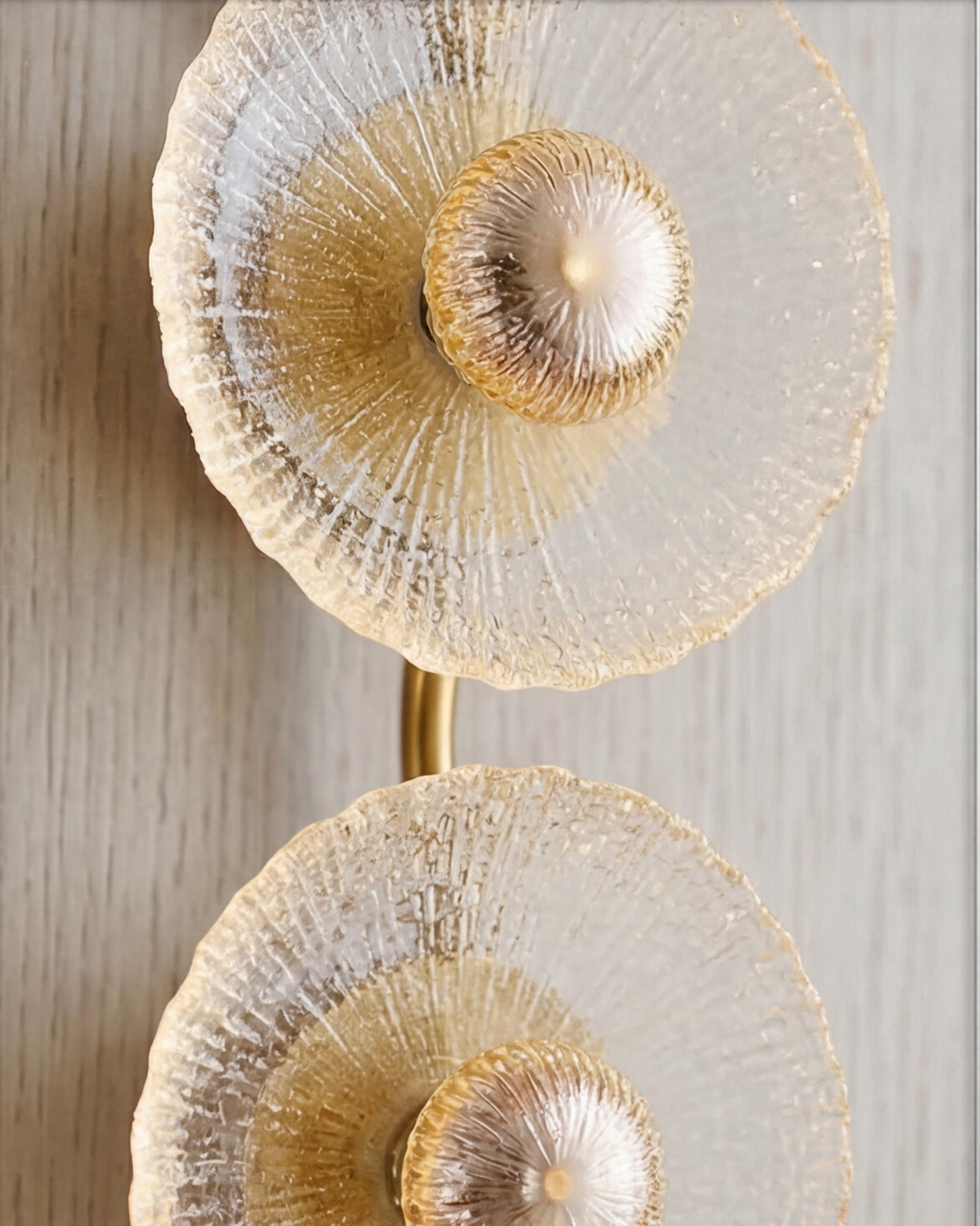Floral Halo Cluster Wall Light