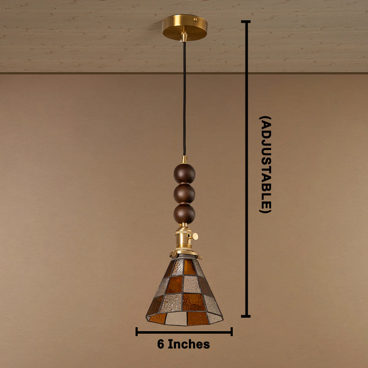 Warm Harvest Pendant Ceiling Light For Living Room