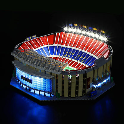 LEGO Light Set Creator Expert Le Camp Nou - FC Barcelona Model in Building Blocks