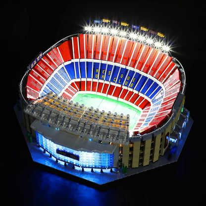 LEGO Light Set Creator Expert Le Camp Nou - FC Barcelona Model in Building Blocks