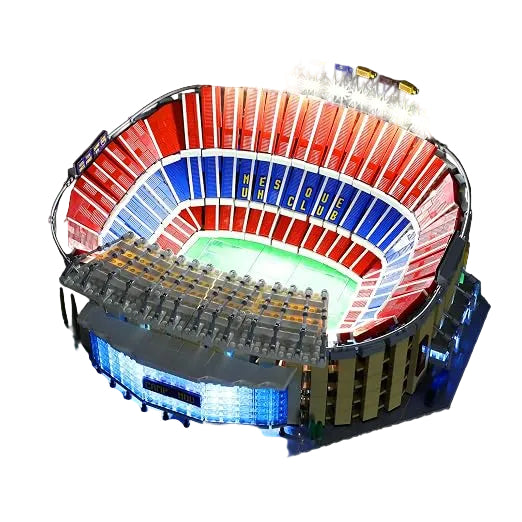 LEGO Light Set Creator Expert Le Camp Nou - FC Barcelona Model in Building Blocks