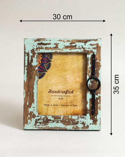 Vintage Mint Distress Frame