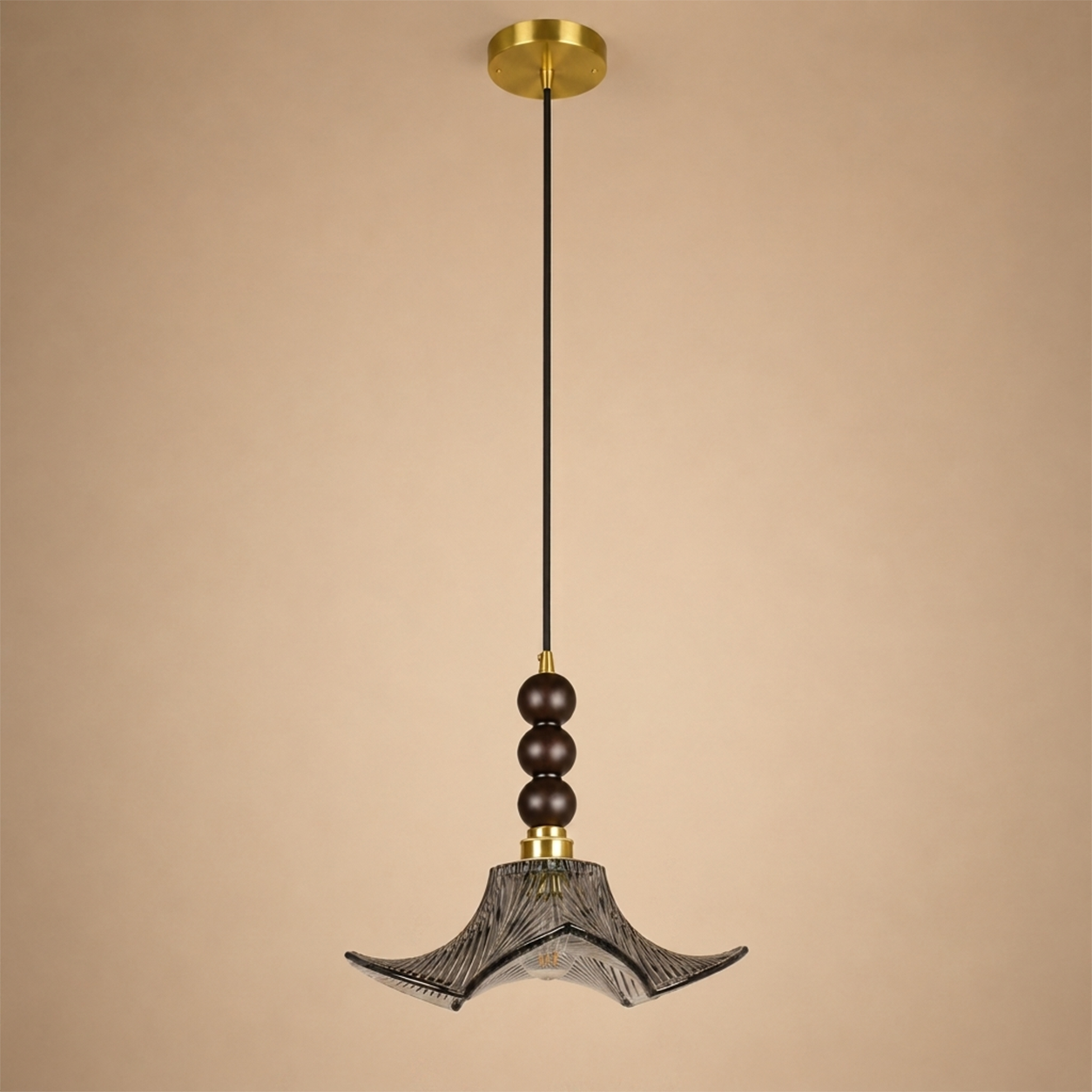 Ebon Flora Pendant Light For Home  & Item  for Home Decoration - Grey