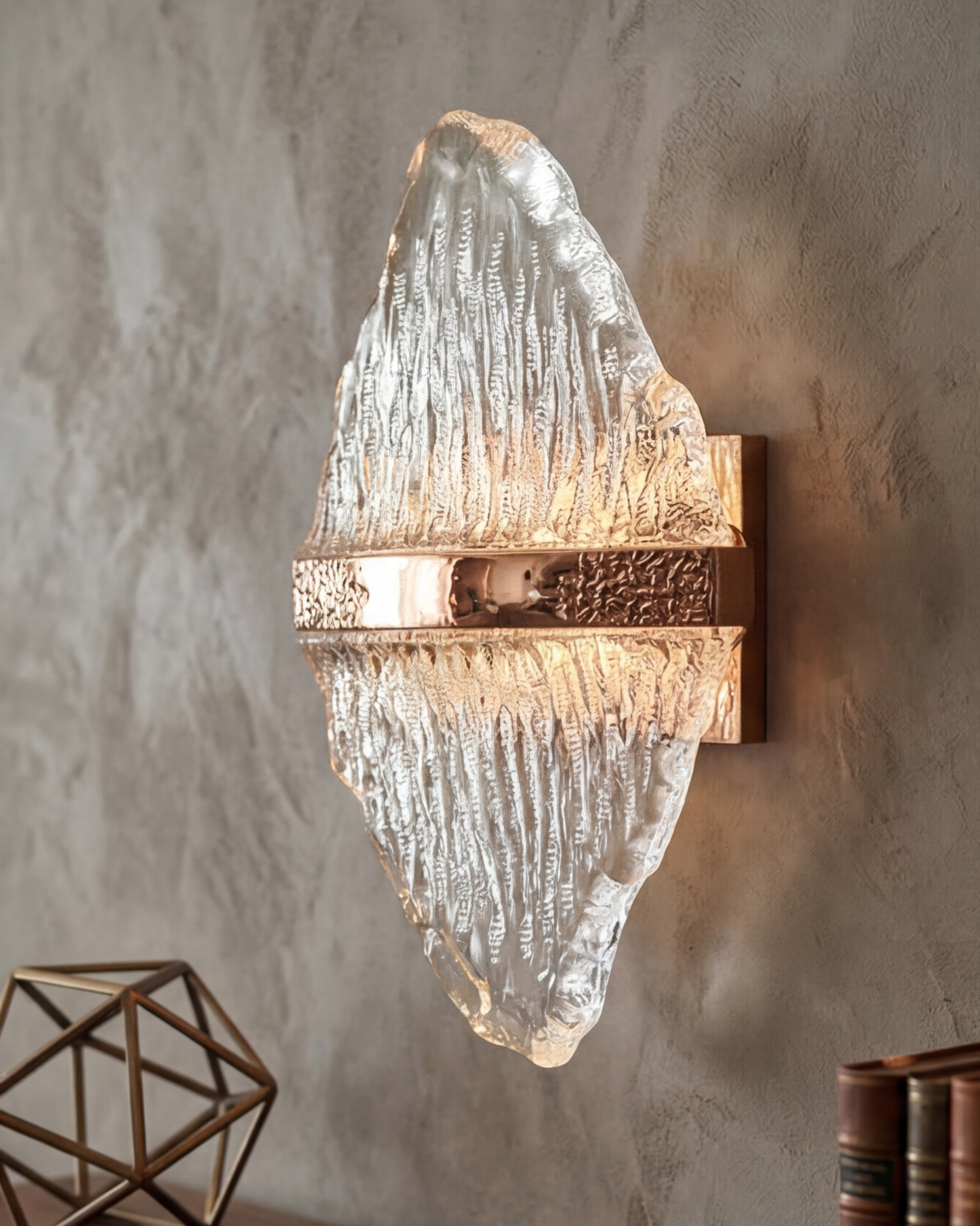 Glacier Acrylic Edge Wall Light