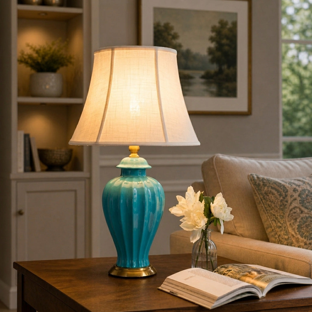 Antonia Ceramic Ceramic Table Lamp