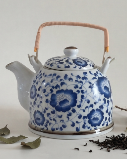 Imperial Blue Blossom Tea Kettle