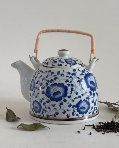Imperial Blue Blossom Tea Kettle