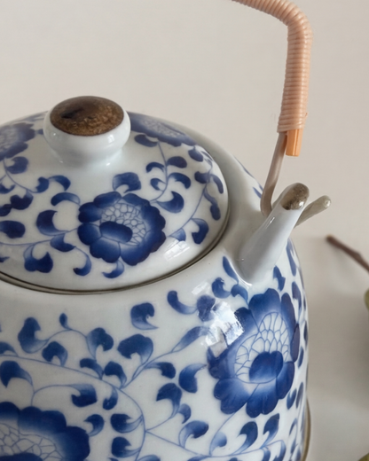 Imperial Blue Blossom Tea Kettle