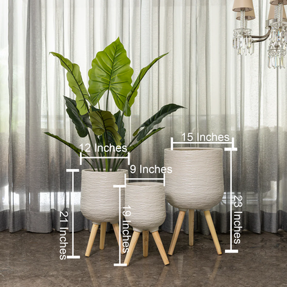Astral Texture Planter - Set Of 3