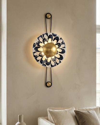 Florvex Mosaic Disc Wall Light