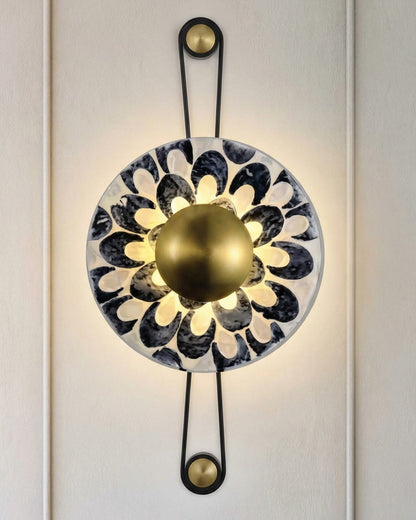 Florvex Mosaic Disc Wall Light