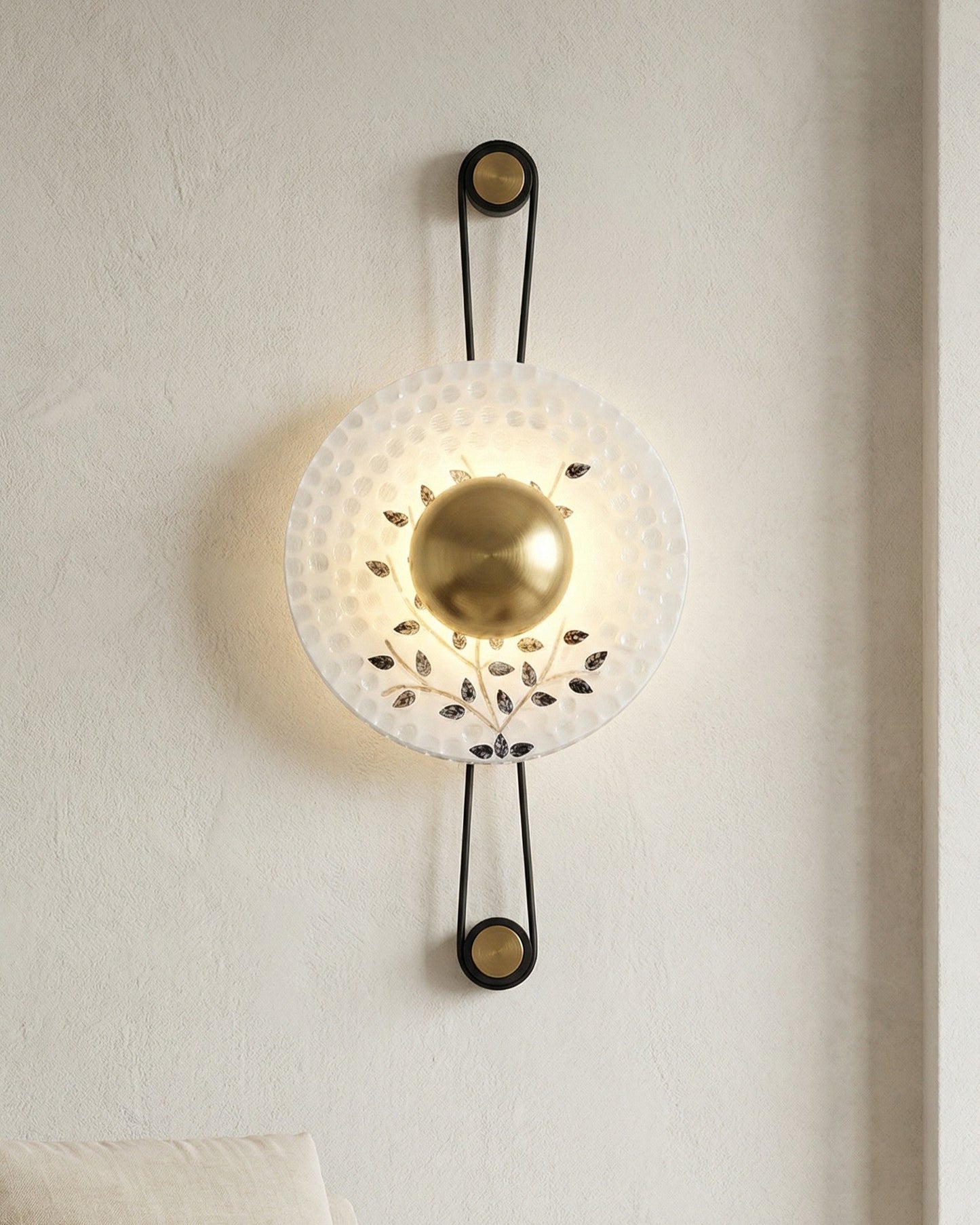 Leafora Aurette Disc Wall Light
