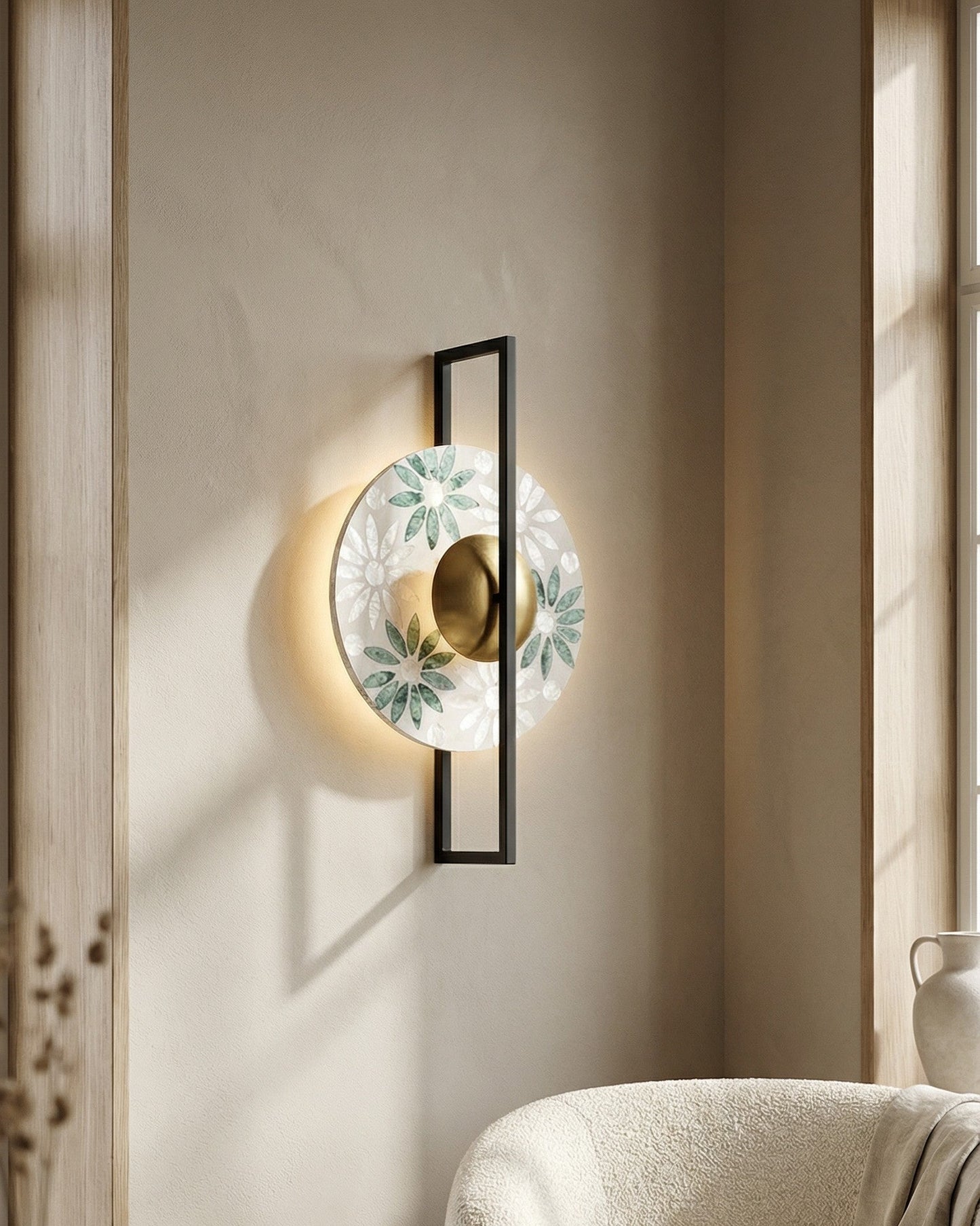 Verdistra Axis Disc Wall Light