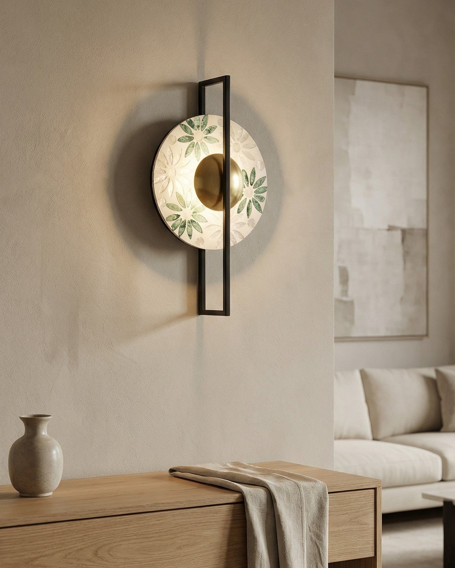 Verdistra Axis Disc Wall Light