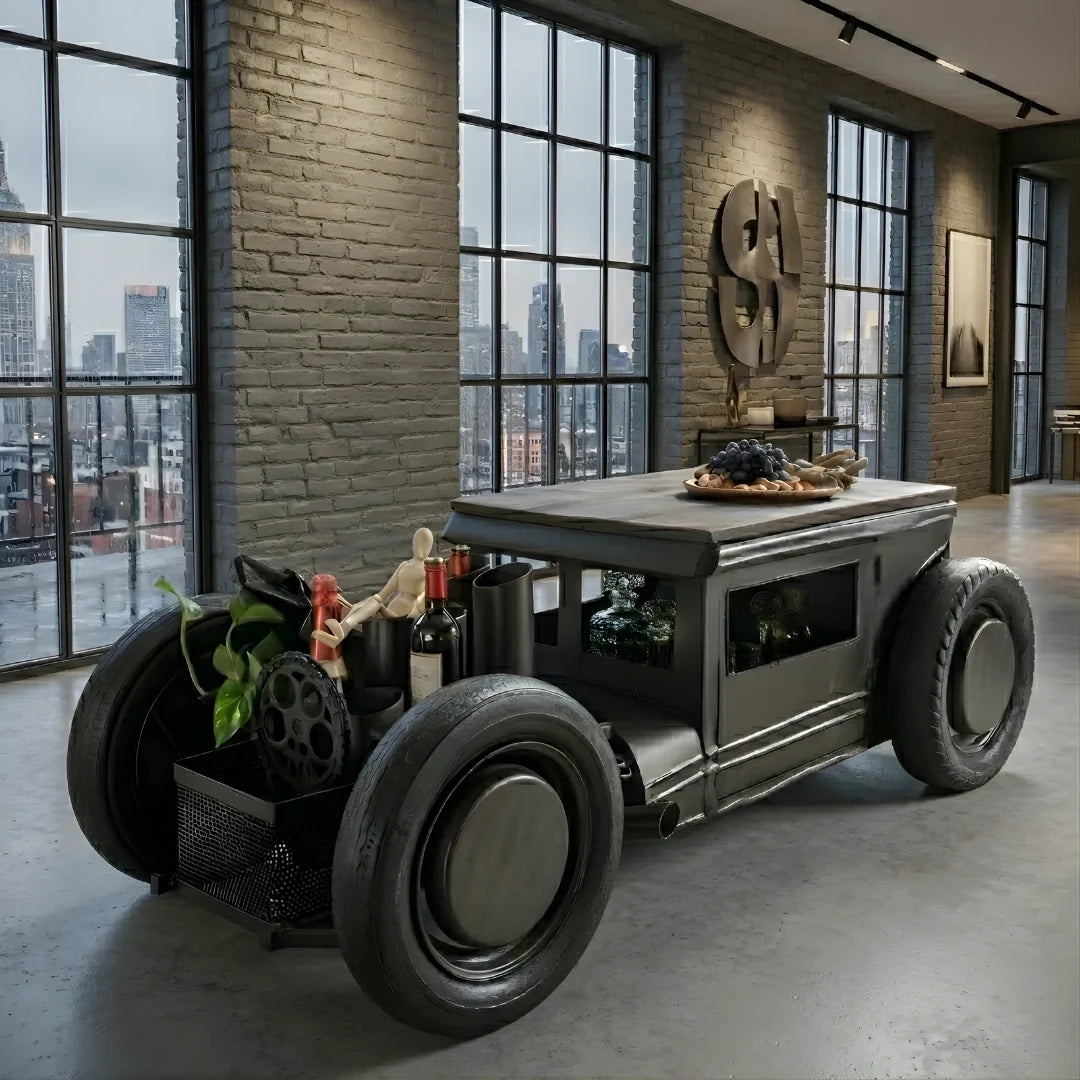 Automobile-Inspired Coffee Table