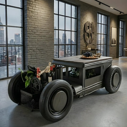 Automobile-Inspired Coffee Table