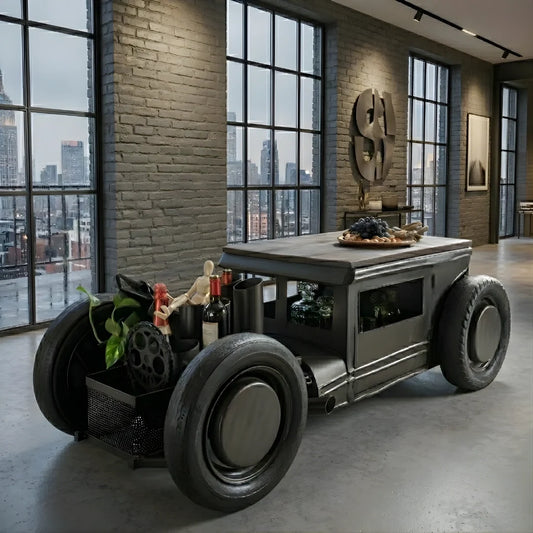 Automobile-Inspired Coffee Table