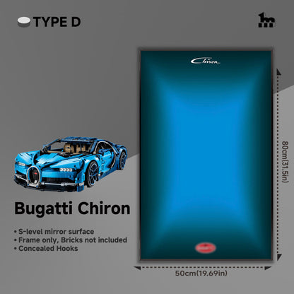 LEGO® TECHNIC™ Bugatti Chiron 42083 Car Display Frame And LEGO Set