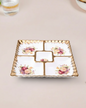 Vintage Floral Chip & Dip Platter