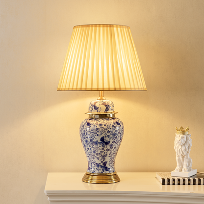 Antique Aura Designer Table Lamps for Living Room