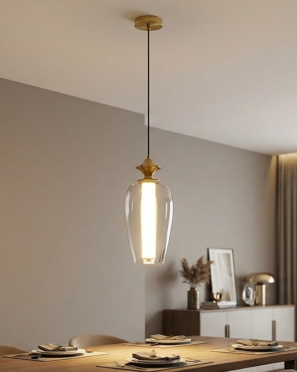 Clario Bloom Pendant Light - Clear