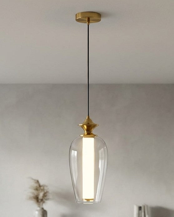 Clario Bloom Pendant Light - Clear