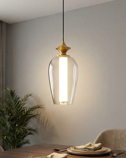 Clario Bloom Pendant Light - Clear