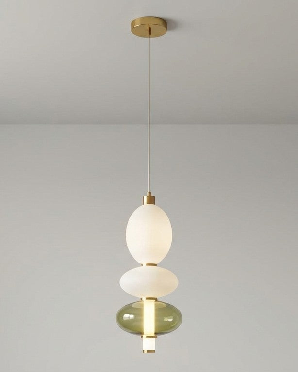 Opalune Stacked Pendant Light