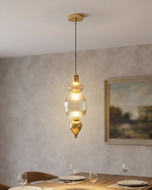 Orlina Crystal Drop Pendant Light
