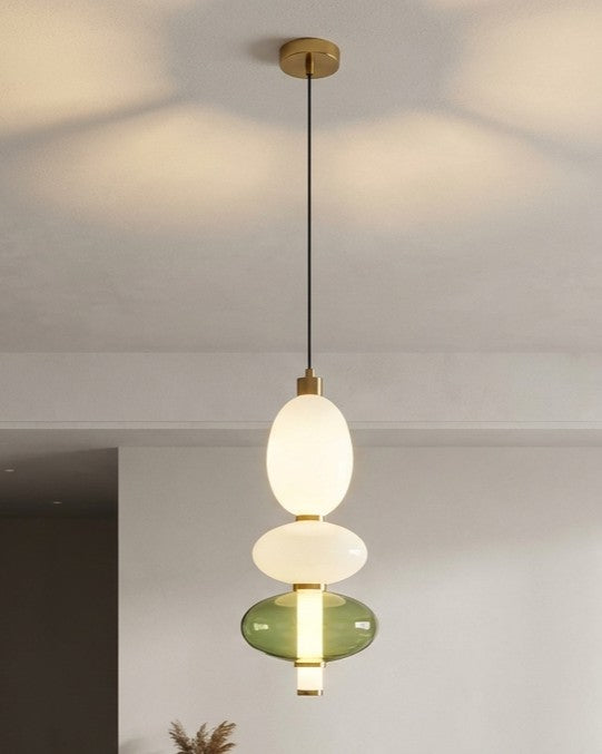Opalune Stacked Pendant Light