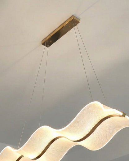 Lumora Wave Crest Chandelier