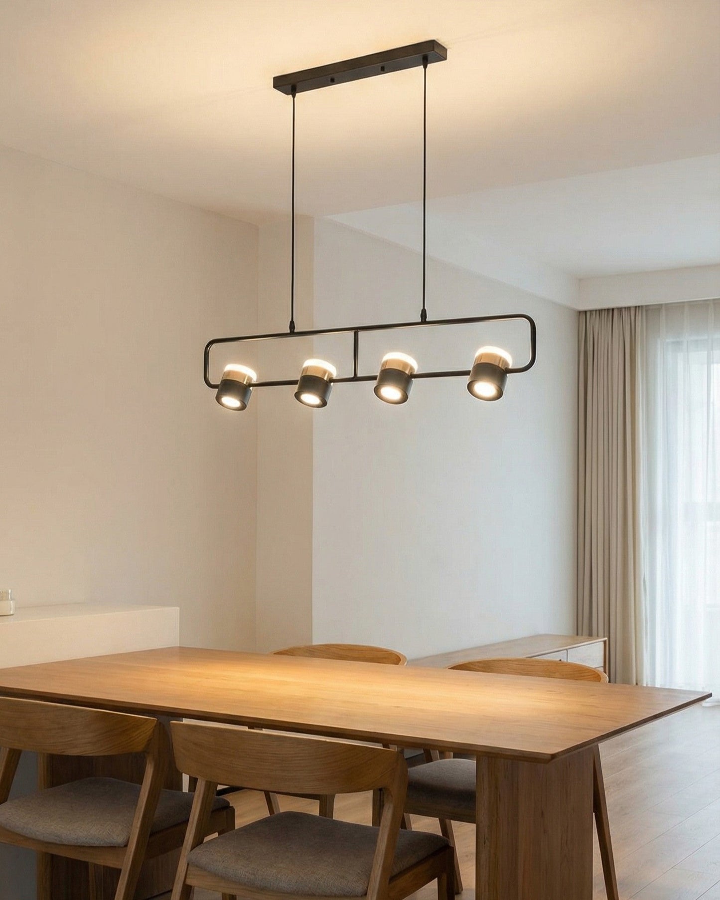 Linear Spot Bar Chandelier