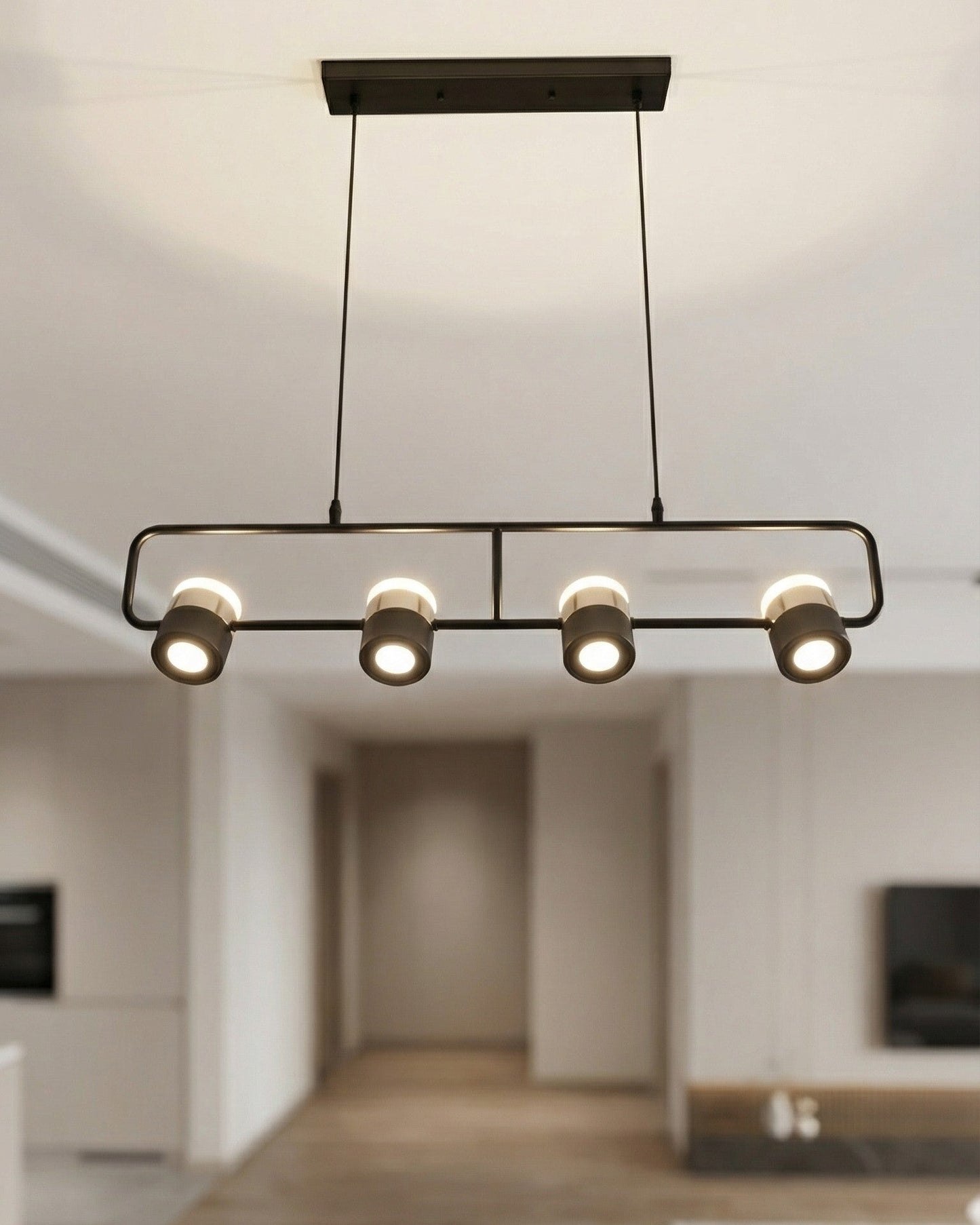 Linear Spot Bar Chandelier