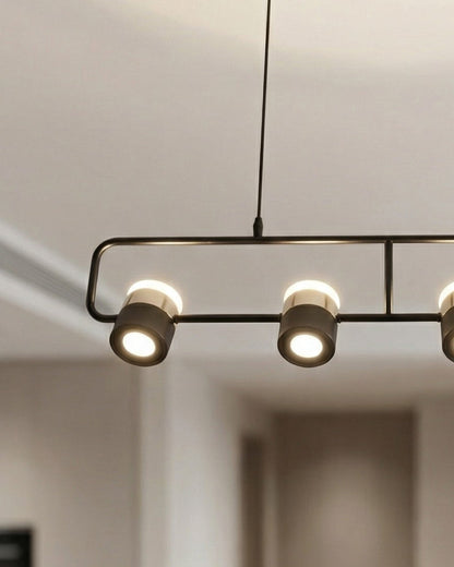 Linear Spot Bar Chandelier