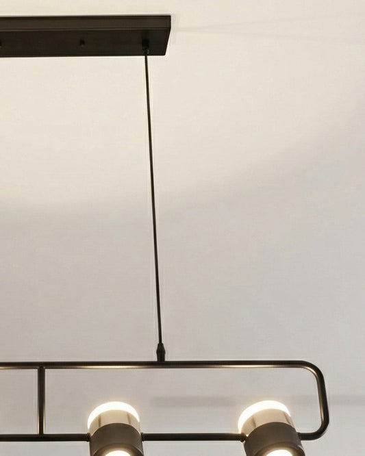 Linear Spot Bar Chandelier