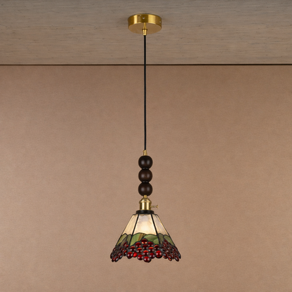 Ruby Blossom Pendant For Living Room