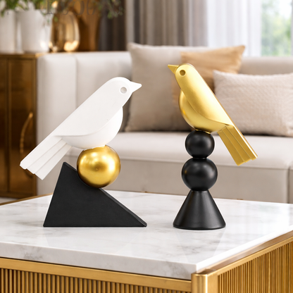 Nordic Balance Bird Showpiece For Home & Item for Home Decoration