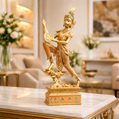 Peaceful Dance Buddha Home Decoration Showpiece & Items for Room Decoration
