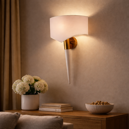 Ivory Curve Wall Light for Home
