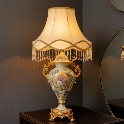 Crimson Odyssey Designer Table Lamps for Living Room (Sky Blue)