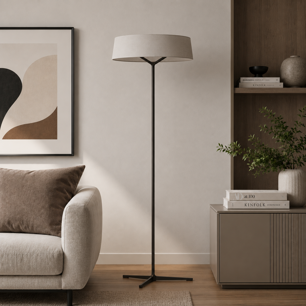 Serene Luxe Standing Lamp For Home & Item for Home Decoration