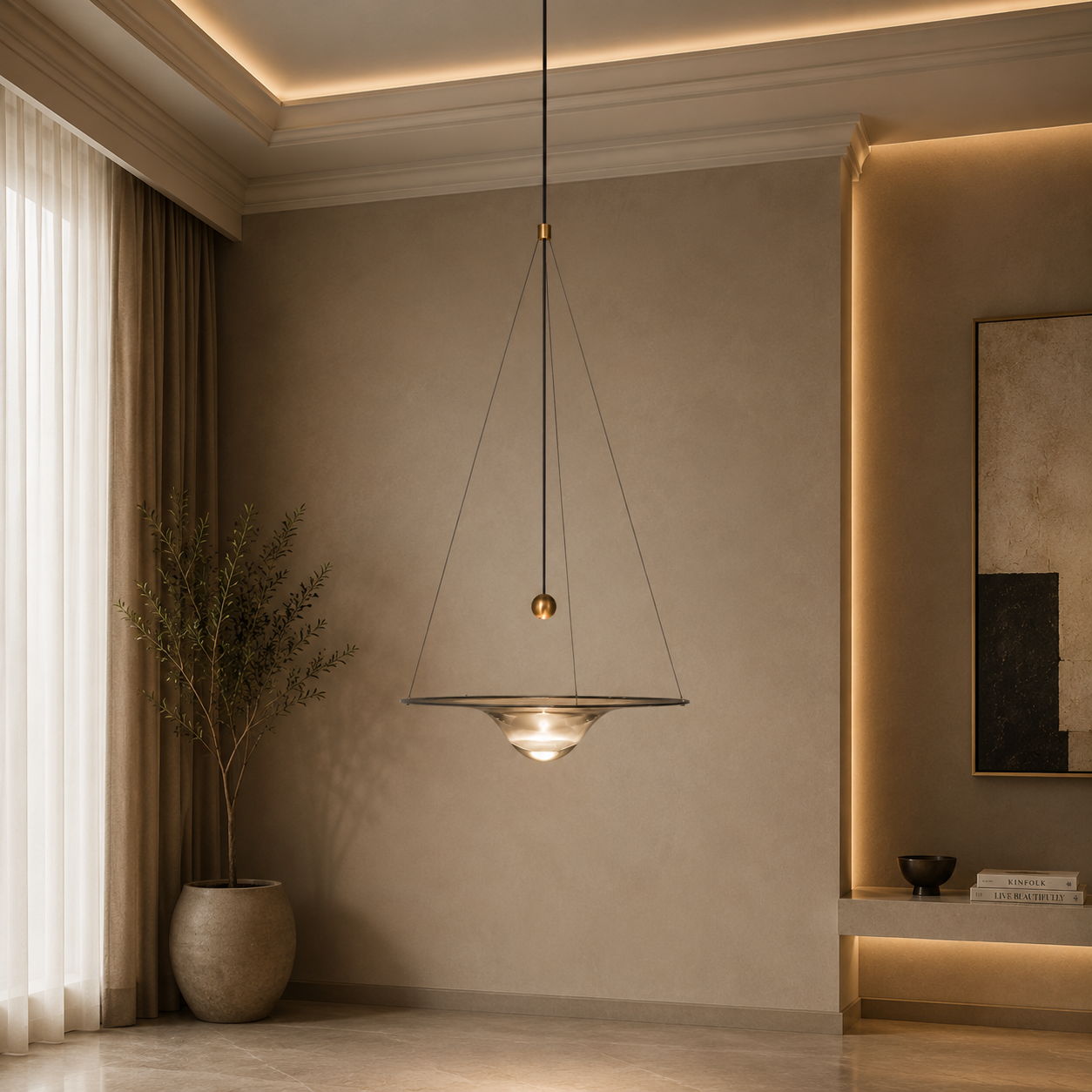 Discora Ceiling Light For Home & Home Decoration Item