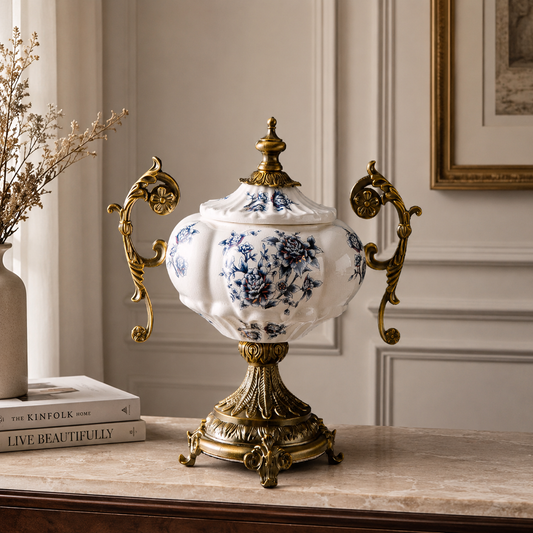 Florenza Heritage Decorative Vase & Showpiece for Home & Item for Home Decoration
