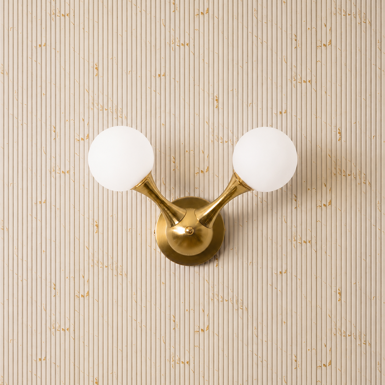 Serene Orbit Wall Lamp for Home & wall Décor item - White Bulb